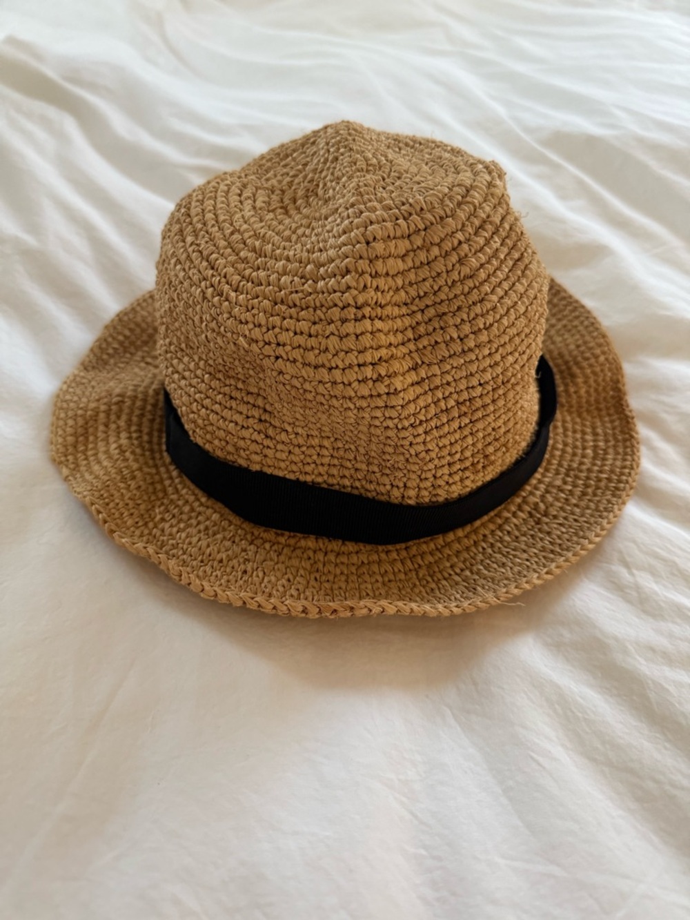 J. Crew Tan Packable Bucket Hat